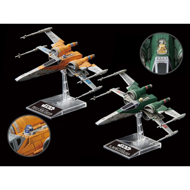 [STAR WARS] 1/144 Poe's X-Wing & X-Wing Fighter (The Rise of Skywalker)
