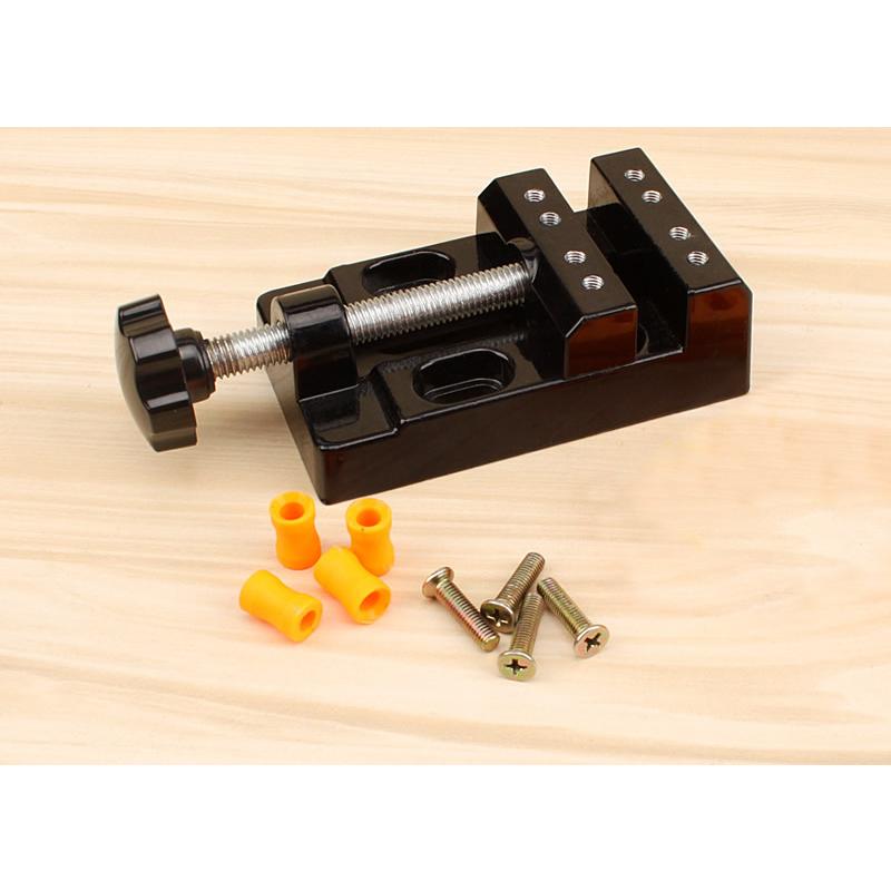 Adjustable Small Vise Bench Clamp Tool Plastic Screw Vise