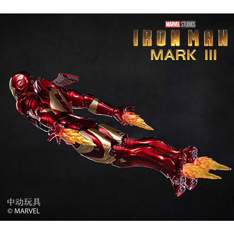 ZD Iron Man MK III 3 - comes with Tamashii Base and LED