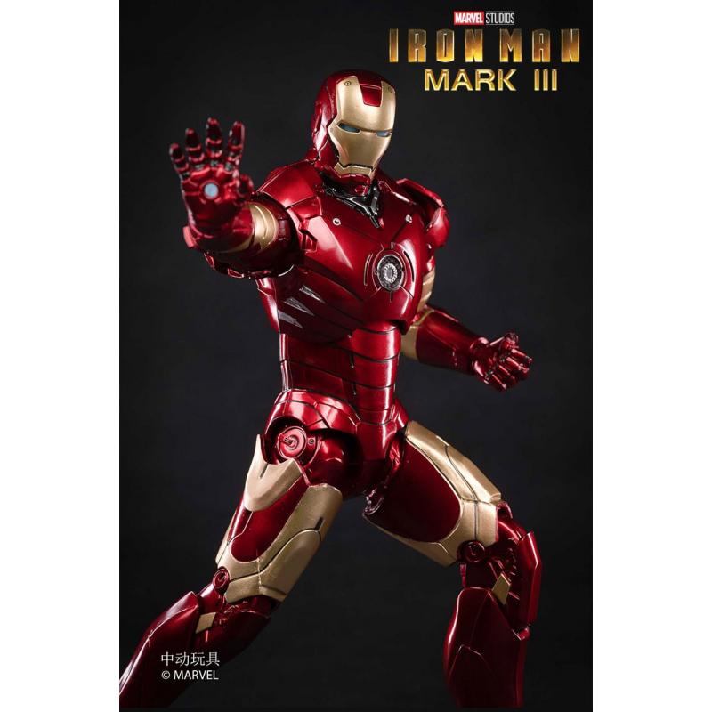 ZD Iron Man MK III 3 - comes with Tamashii Base and LED