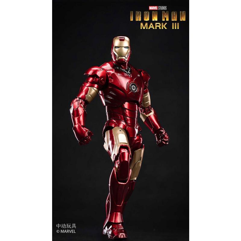 ZD Iron Man MK III 3 - comes with Tamashii Base and LED