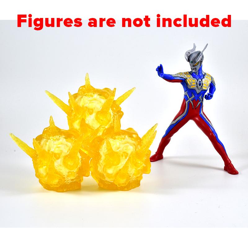 Star Soul Shock Burst Effects For Modelling Kits (Clear Yellow)