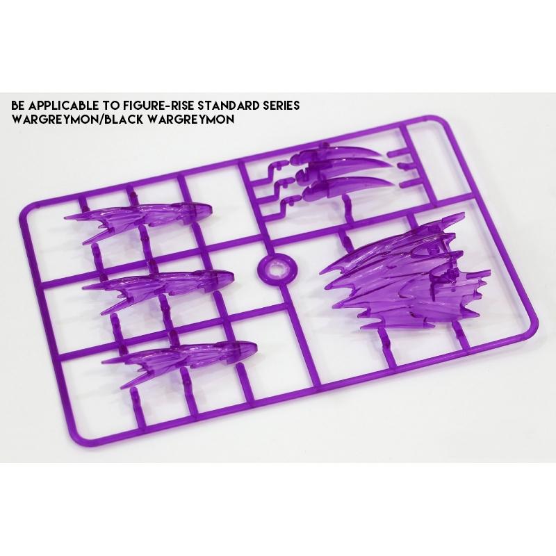 Sharp claw Effect parts for Bandai Figure-rise Standard Amplified Wargraymon - Purple