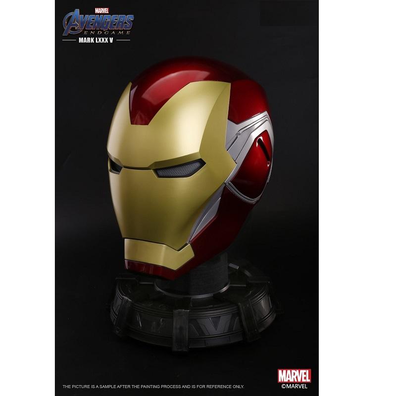Emodel Morstorm - 1:1 scale Iron Man MARK 85 wearable Helmet with Bluetooth Speaker Base