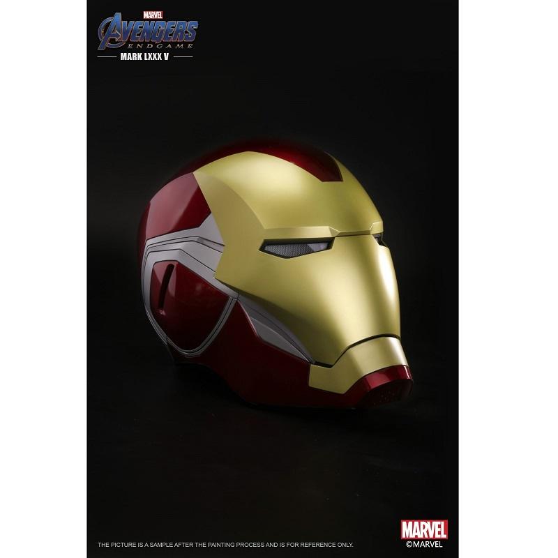 Emodel Morstorm - 1:1 scale Iron Man MARK 85 wearable Helmet with Bluetooth Speaker Base