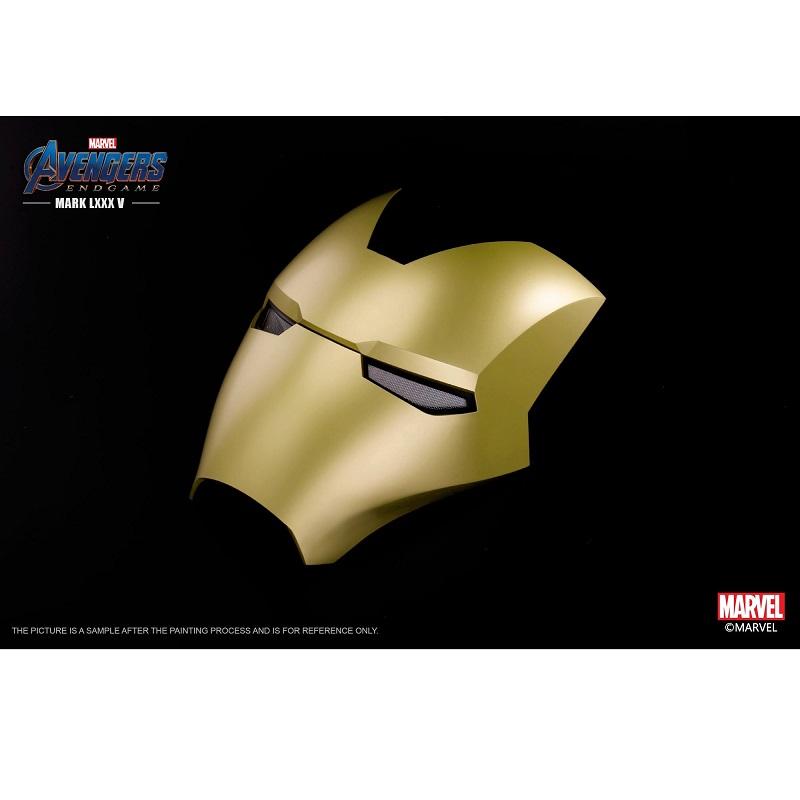 Emodel Morstorm - 1:1 scale Iron Man MARK 85 wearable Helmet with Bluetooth Speaker Base