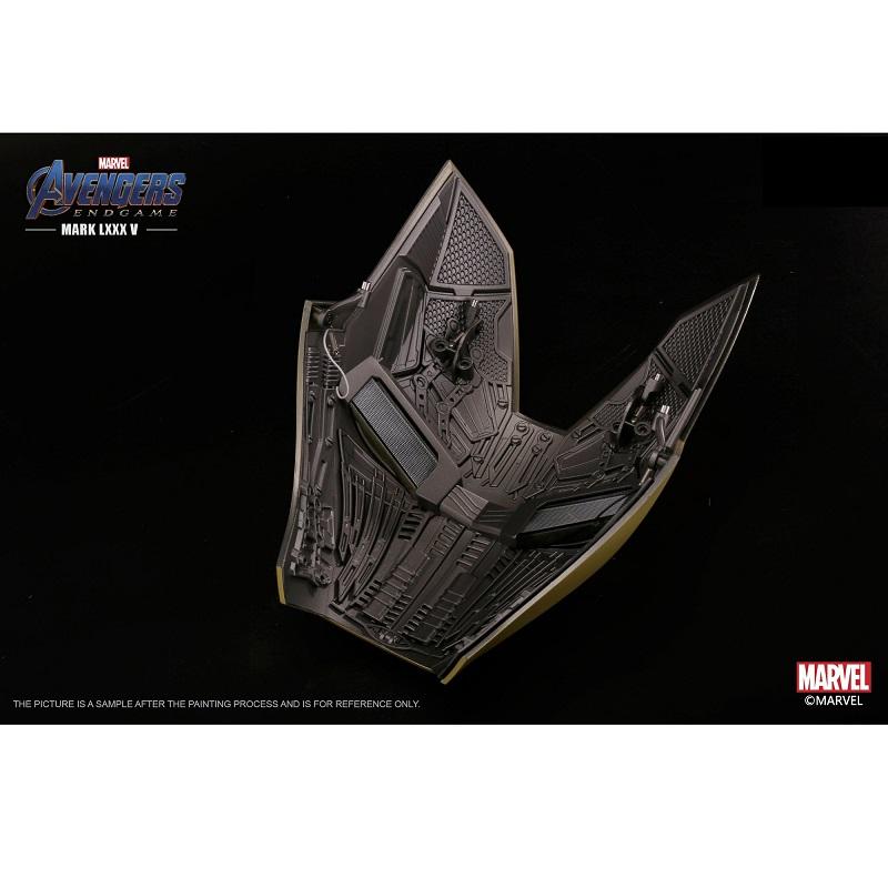 Emodel Morstorm - 1:1 scale Iron Man MARK 85 wearable Helmet with Bluetooth Speaker Base
