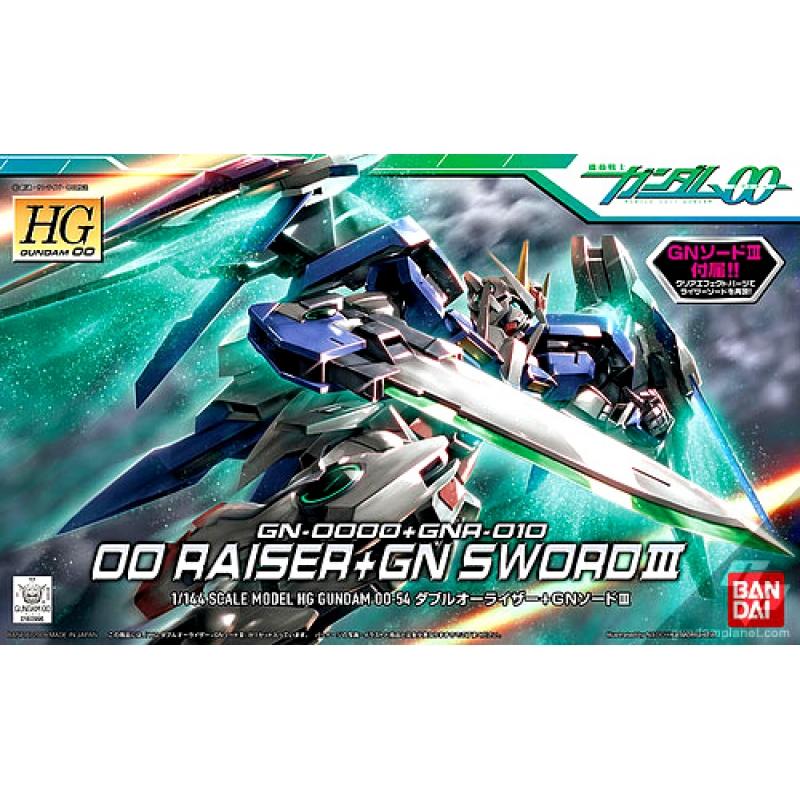 [054] HG 1/144 Gundam 00 Raiser + GN Sword III