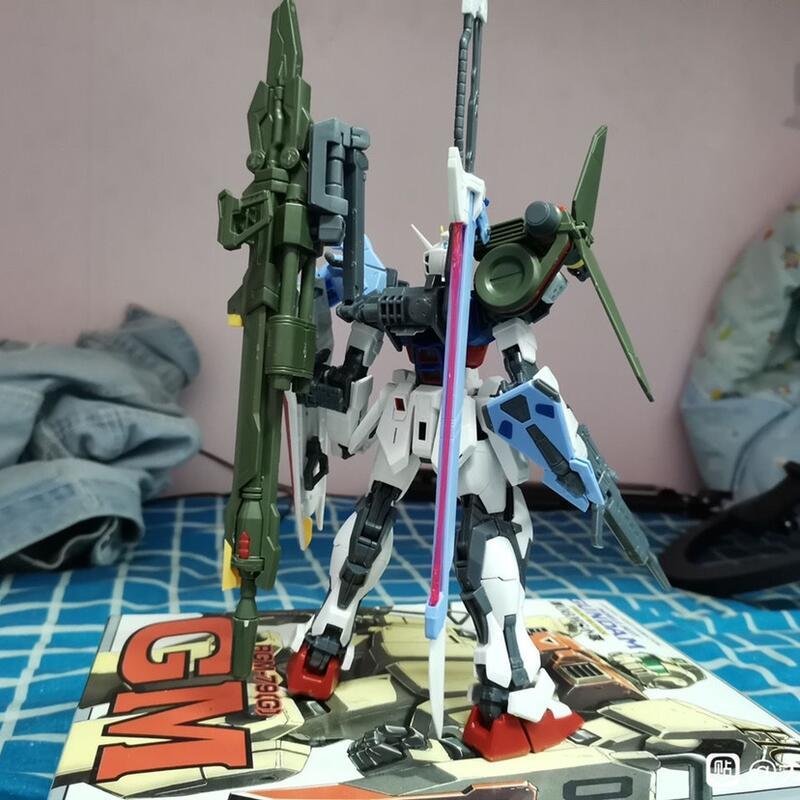Daban 6630S Seed Destiny MG 1/100 Aile Strike Sword & Launcher Ver.RM Remark Model Kits