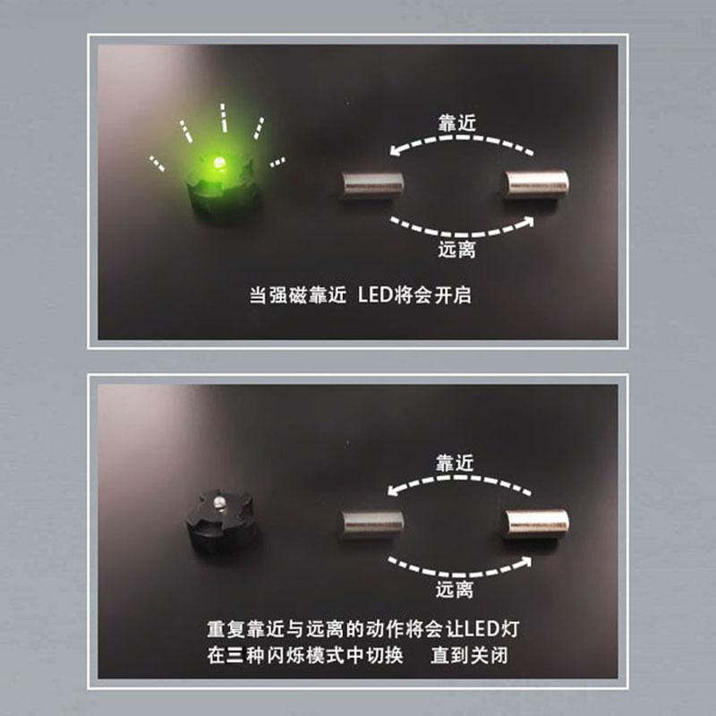 Magnetic LED Light Lights Spotlight Spot Display Light for Gundam MG 1/100 - Yellow