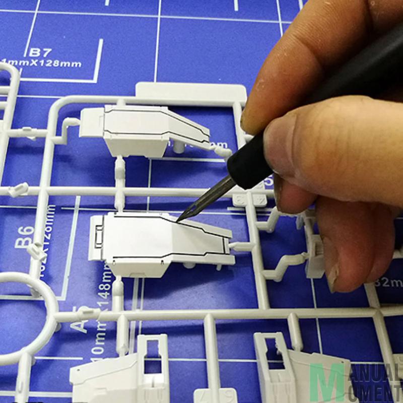 Panel Line Accent Color Specific Pen Avoid Scrubbing Infiltration for Gundam Modelling