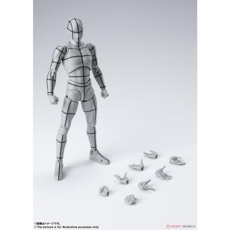 S.H.Figuarts Body-kun -Wire Frame- (Gray Color Ver.) (PVC Figure)