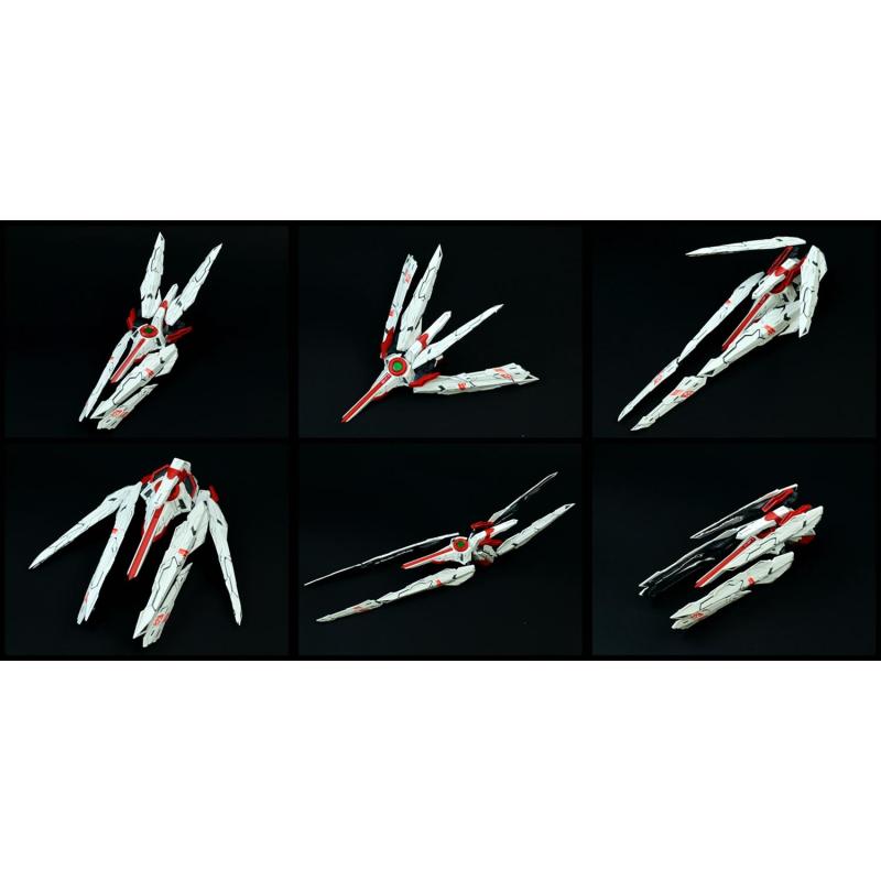 [DALIN] MG Shadow Cloak Type II - White Color Expansion Unit Weapon Pack