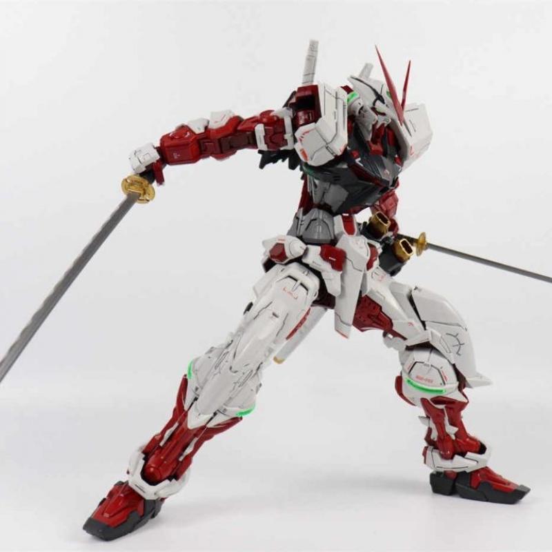 [Nilson Work] PG 1/60 Astray Red Frame Gundam - with Backpack Flight unit, 4 katana, Circle base stand and Water De