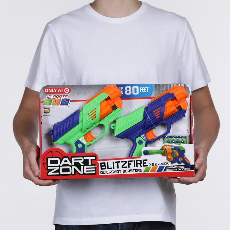 Dart Zone - Bliztfire Quickshot Blaster 2 Pack