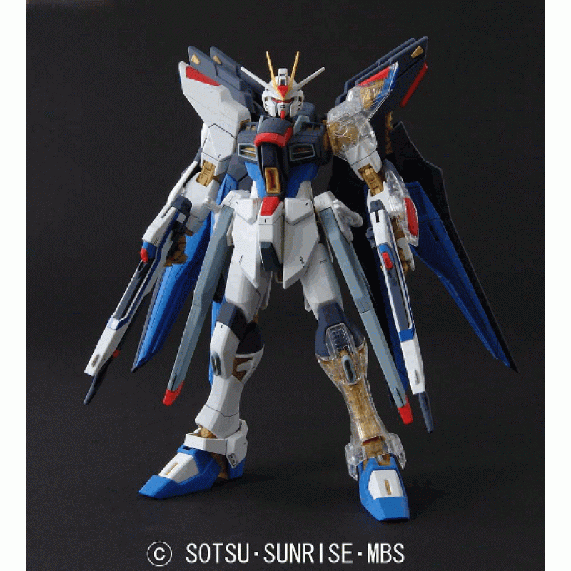 MG 1/100 Strike Freedom Gundam (w/clear parts)