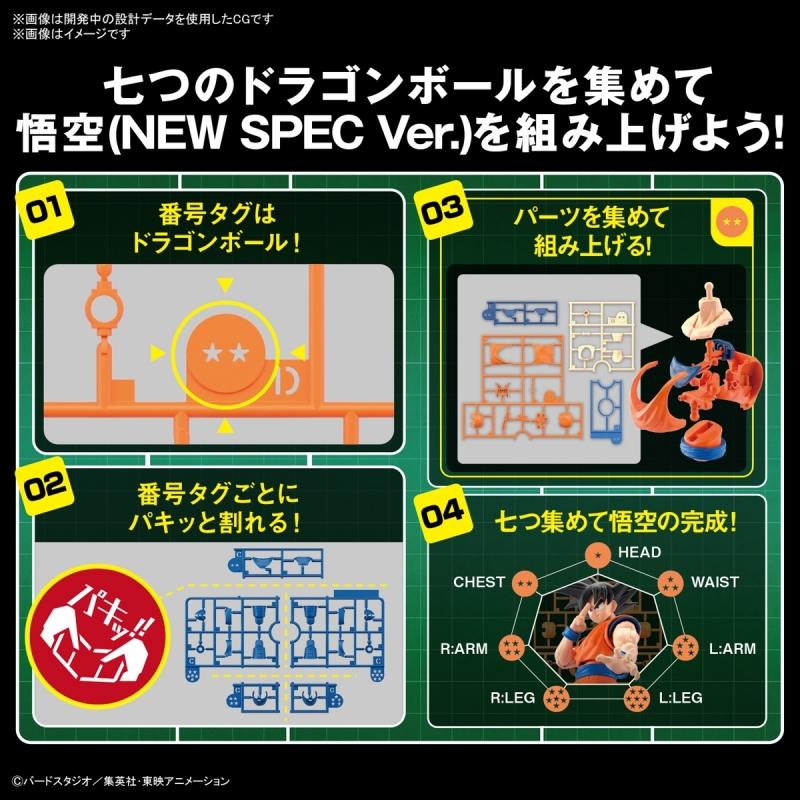 Figure-rise Standard SON GOKU (NEW SPEC Ver.) Dragon Ball Z