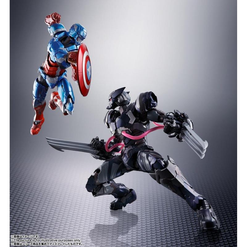 S.H.Figuarts Venom Symbiote Wolverine (Tech on Avengers)