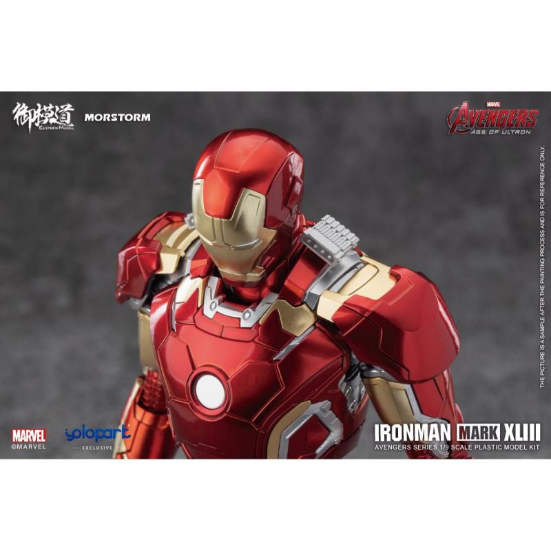 Emodel Morstorm - 1/9 Scale Ironman Iron Man MK43 (Deluxe)