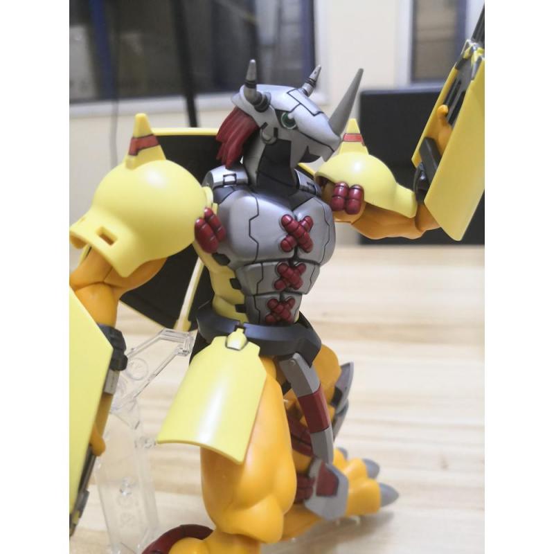 Assembled Bandai Figure-rise Standard War Greymon Wargreymon (Completed Set) (Siap Pasang)