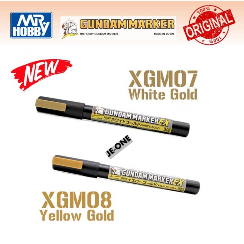Mr.Hobby Gundam Marker EX XGM07 White Gold