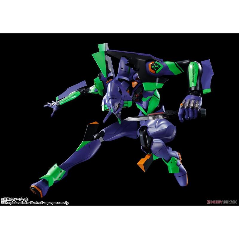 Dynaction Multipurpose Humanoid Decisive Weapon Evangelion Test Type-01 + Spear of Cassius (Renewal Color Edition)