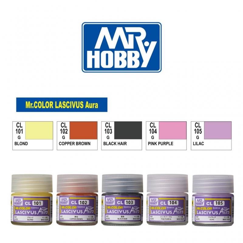 Mr Hobby Mr Color Lascivus Aura Series Black Hair CL103 10ml