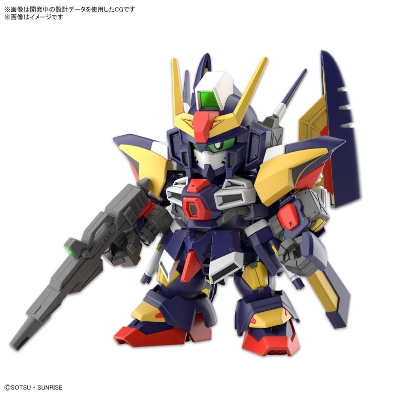 [18] SD Gundam Cross Silhouette Tornado Gundam