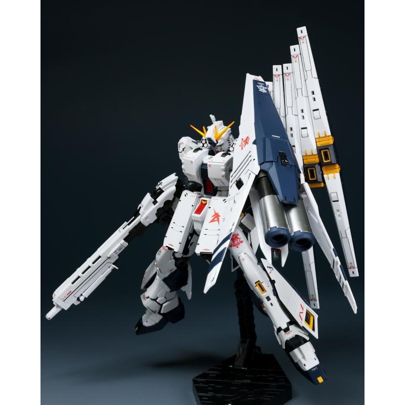 [Effect Wing] EW HWS  Expansion Set and Tactical Armor Transporter for RG nu Gundam