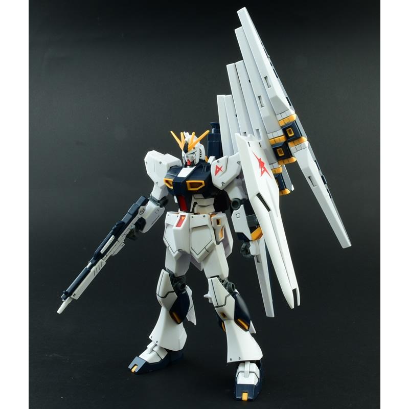 Fin Funnels Effect Set and Beam Rifle for Entry Grade Nu Gundam