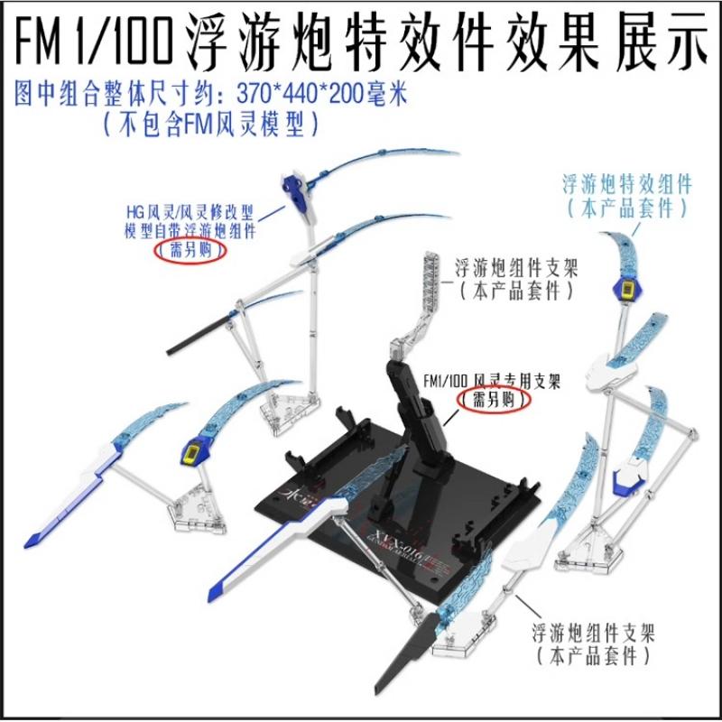 DDB Corgi Effect Unit FM 1/100 Gundam Aerial with Dedicated Action Base