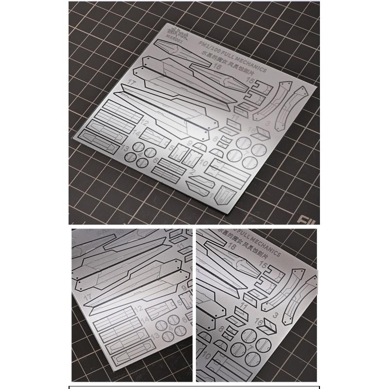 MoShi MXR001 The Witch From Mercury FM1/100 Gundam Aerial Metal Etched sheet