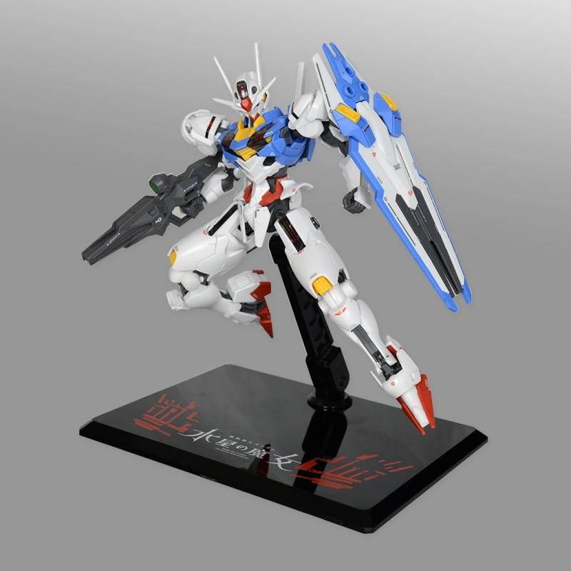 DDB The Witch From Mercury HG 1/144 Aerial Gundam Action Base (Black)