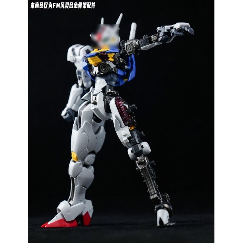 [IRON TOYS] Metal Build Alloy Inner Frame and Metal Parts for Full Mechanics FM 1/100 Gundam Aerial