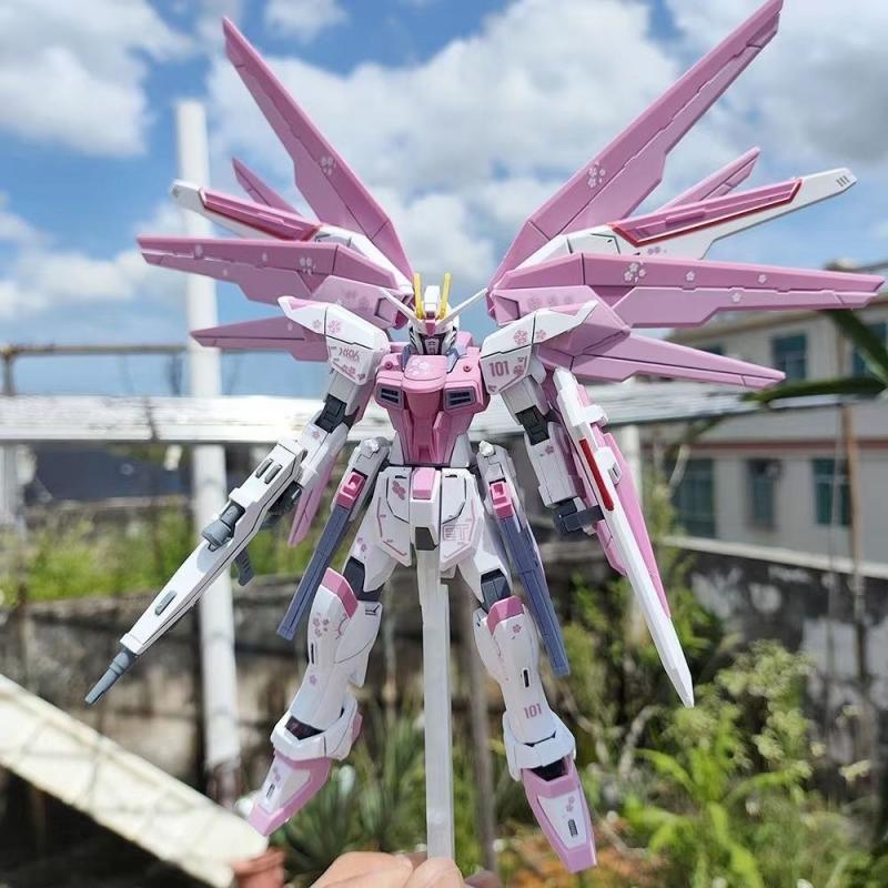 Gao Gao GaoGao HGUC 1/144 #192A Pink Freedom Fighter Gundam