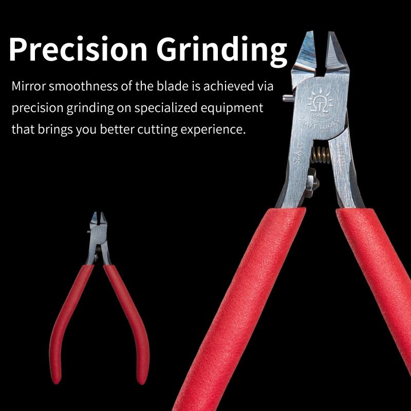 DSPIAE ST-A 3.0 Ultra Thin Single-Blade Side Cutters Nipper Plier Model Tool (Free Craft Tools Antirust Oil 30ml)