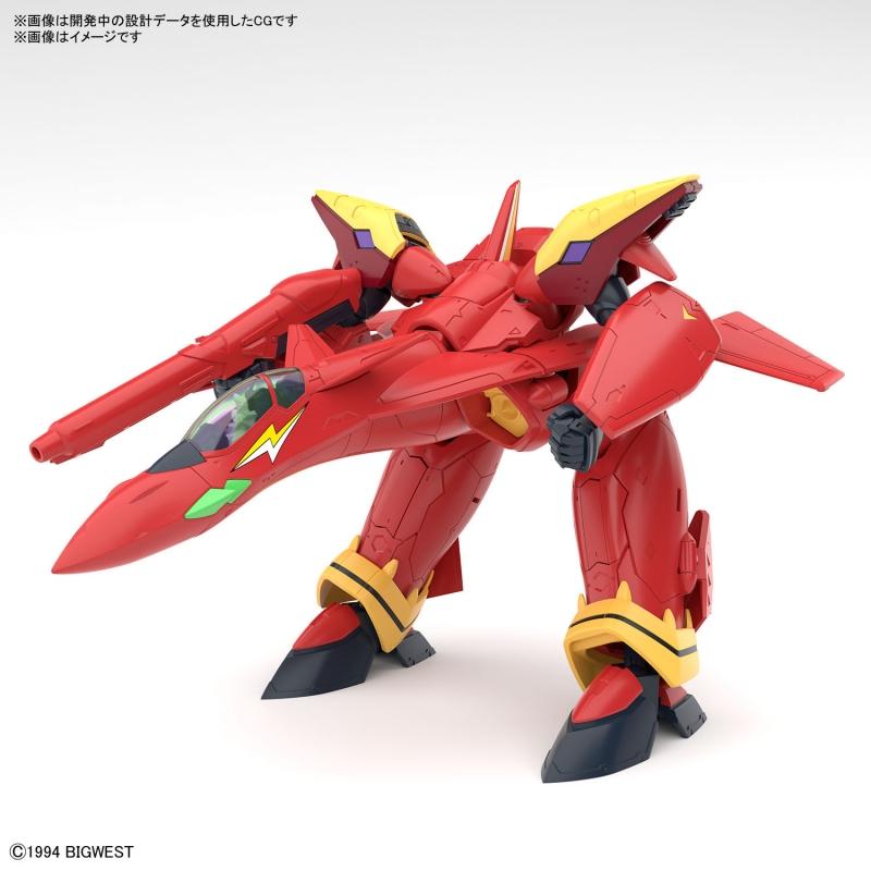 HG 1/100 VF-19 Fire Valkyrie with Sound Booster