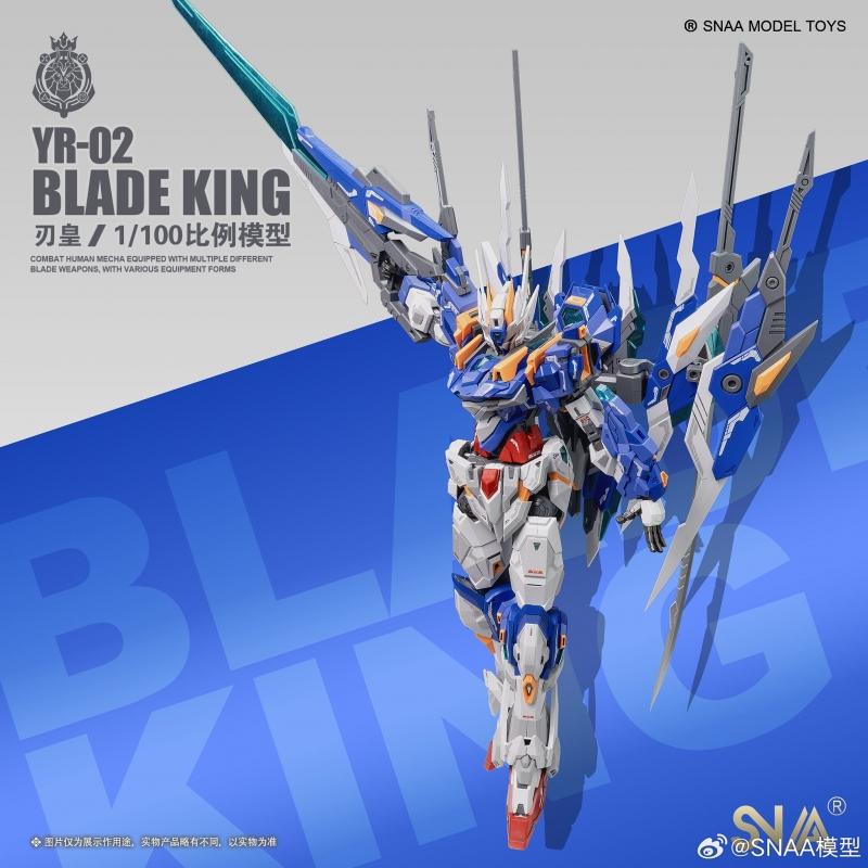 SNAA (Supernova) 1/100 Emperor series - YR-02 Blade King Plastic Model Kit