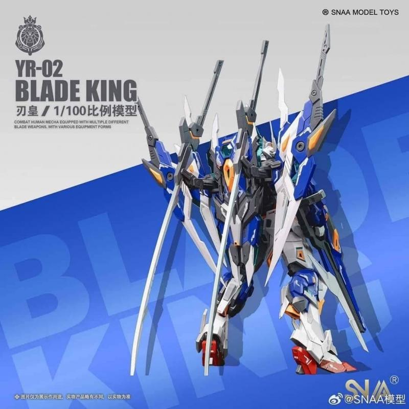 SNAA (Supernova) 1/100 Emperor series - YR-02 Blade King Plastic Model Kit
