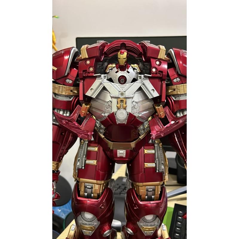 FONDJOY 1/7 Scale Infinity Saga Series Ironman Mark 44 Hulkbuster Plastic Model Kit with LED
