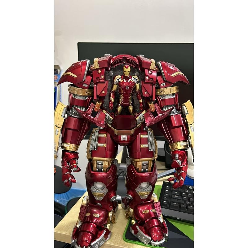 FONDJOY 1/7 Scale Infinity Saga Series Ironman Mark 44 Hulkbuster Plastic Model Kit with LED