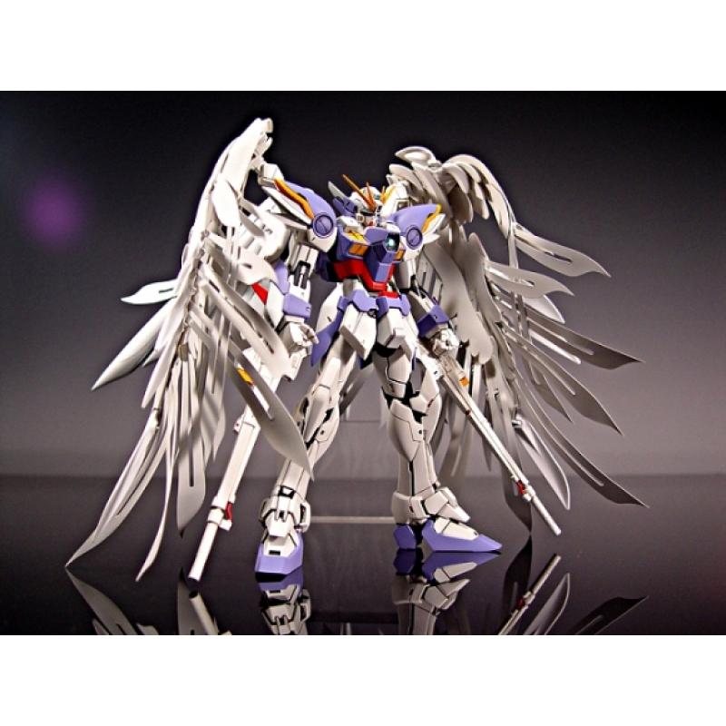 Third Party MG 1/100 Scale Wing Zero Custom PVC Wing Feather - Black
