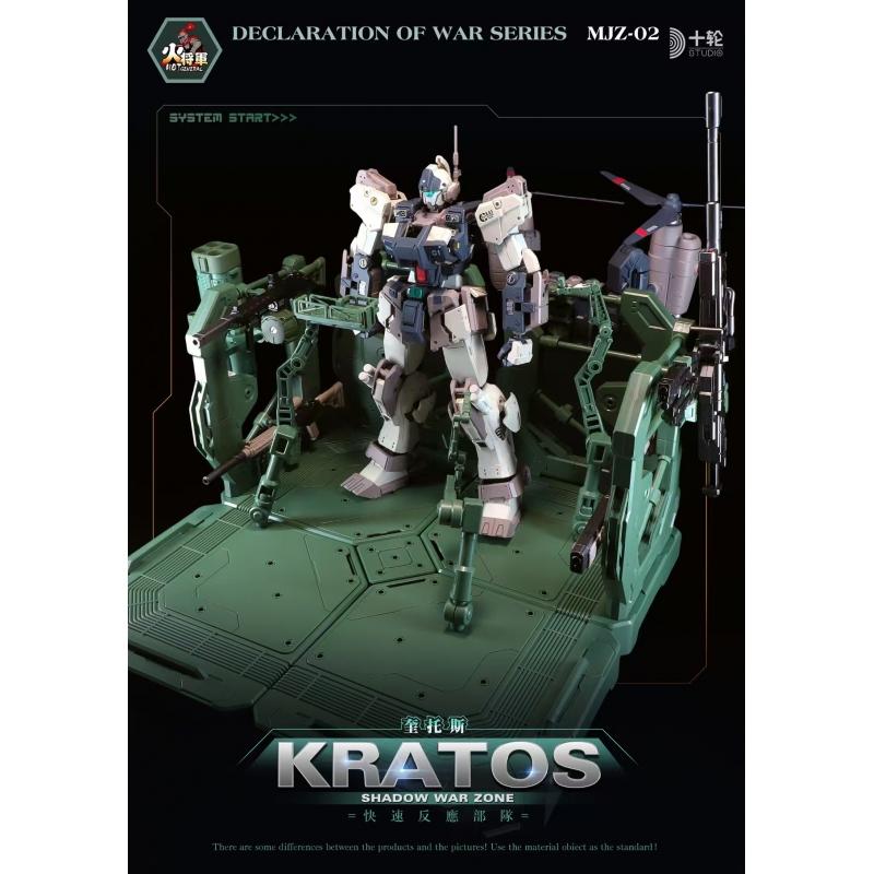 Hot General Shadow Warzone - Kratos Action Figure - Deluxe Edition
