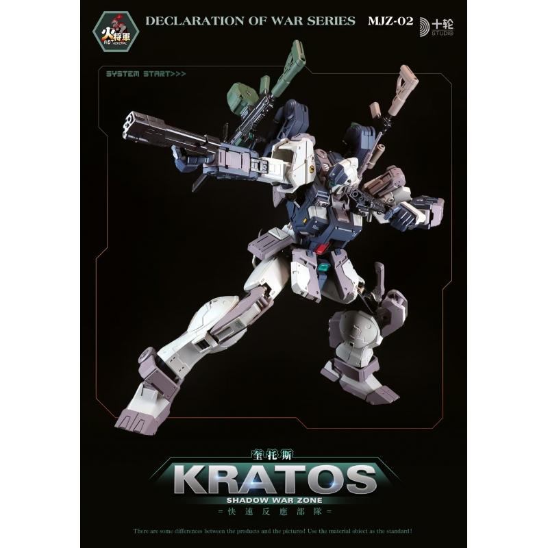 Hot General Shadow Warzone - Kratos Action Figure - Deluxe Edition