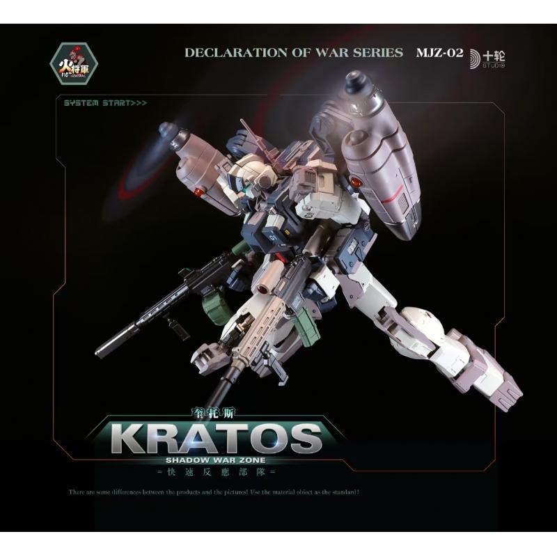Hot General Shadow Warzone - Kratos Action Figure - Deluxe Edition