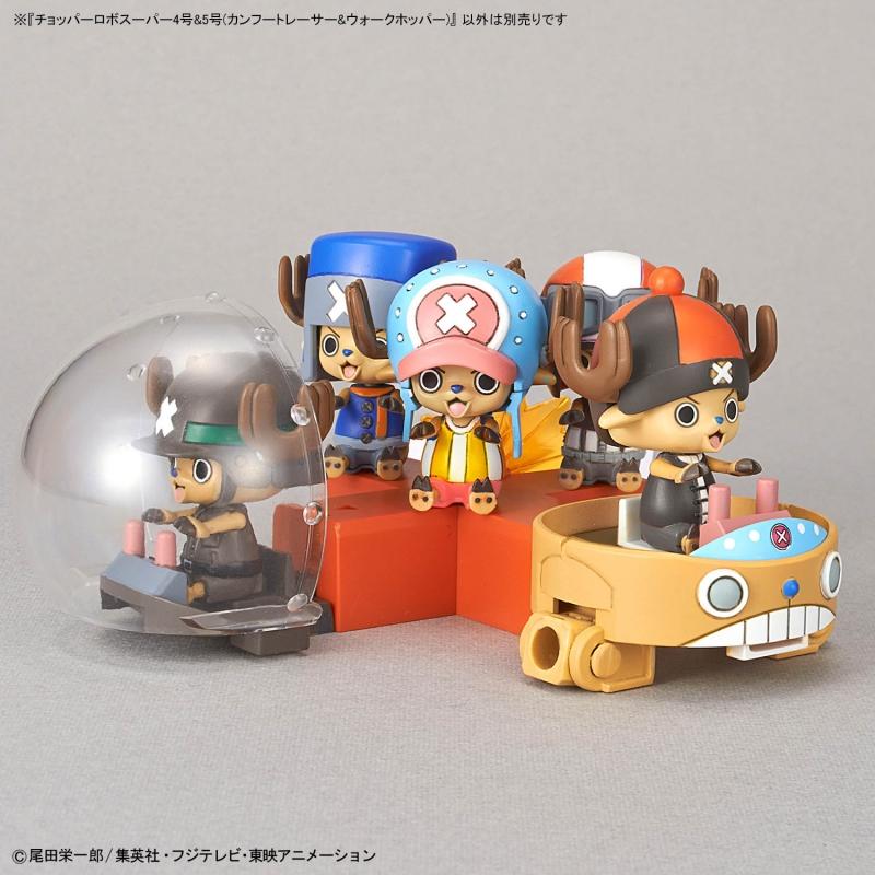 Chopper Robo No. 4 & No. 5 (Kung Fu Tracer & Walk Hopper) (Plastic model)