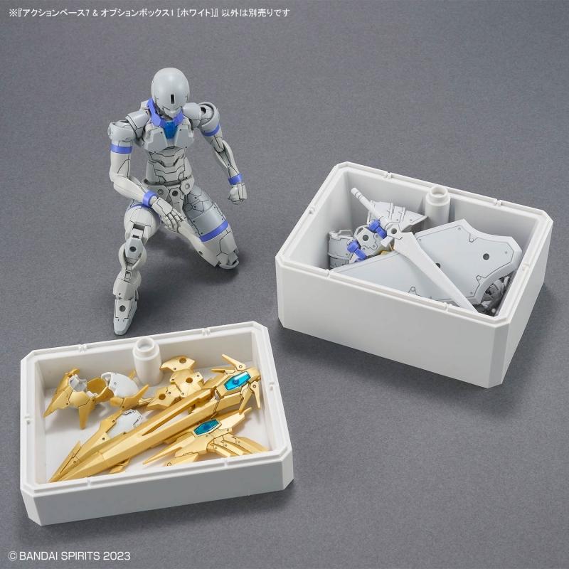 Action Base 7 & Option Box 1 [White]