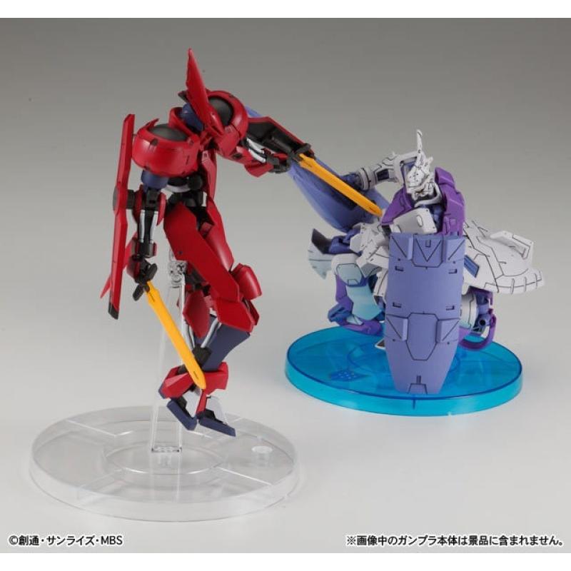 Bandai HG Round Shape Base with Sticker (4 piece difference colors in a set）