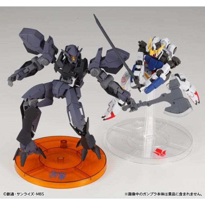 Bandai HG Round Shape Base with Sticker (4 piece difference colors in a set）
