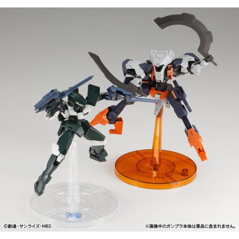 Bandai HG Round Shape Base with Sticker (4 piece difference colors in a set）